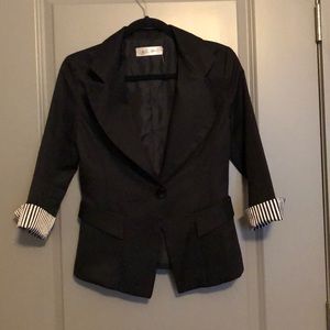 Black blazer